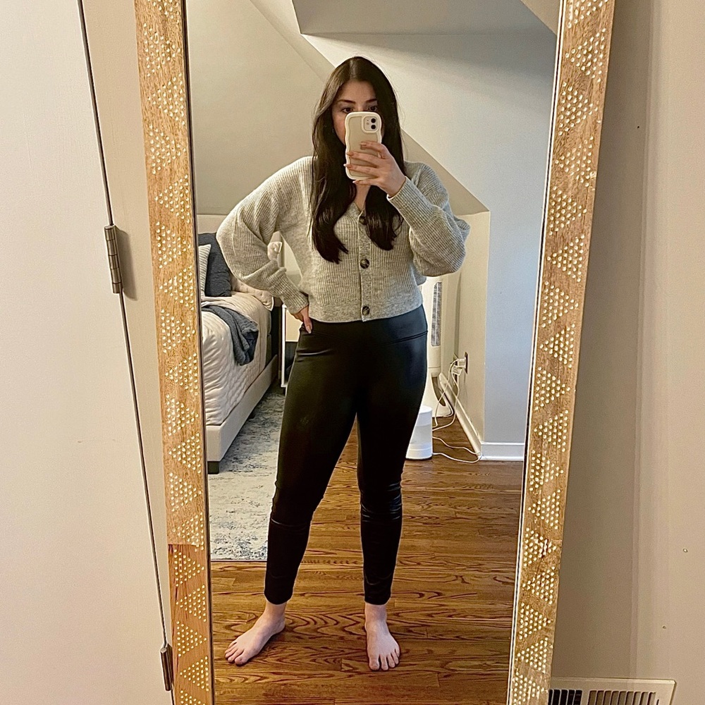 Faux Leather Leggings